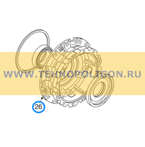 15502883 Ступица 15502883 Ступица